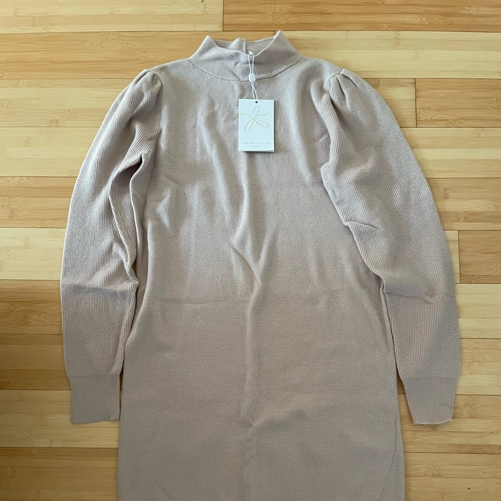 NWT Gal Meets Glam Mariah Sweater Dress sz L